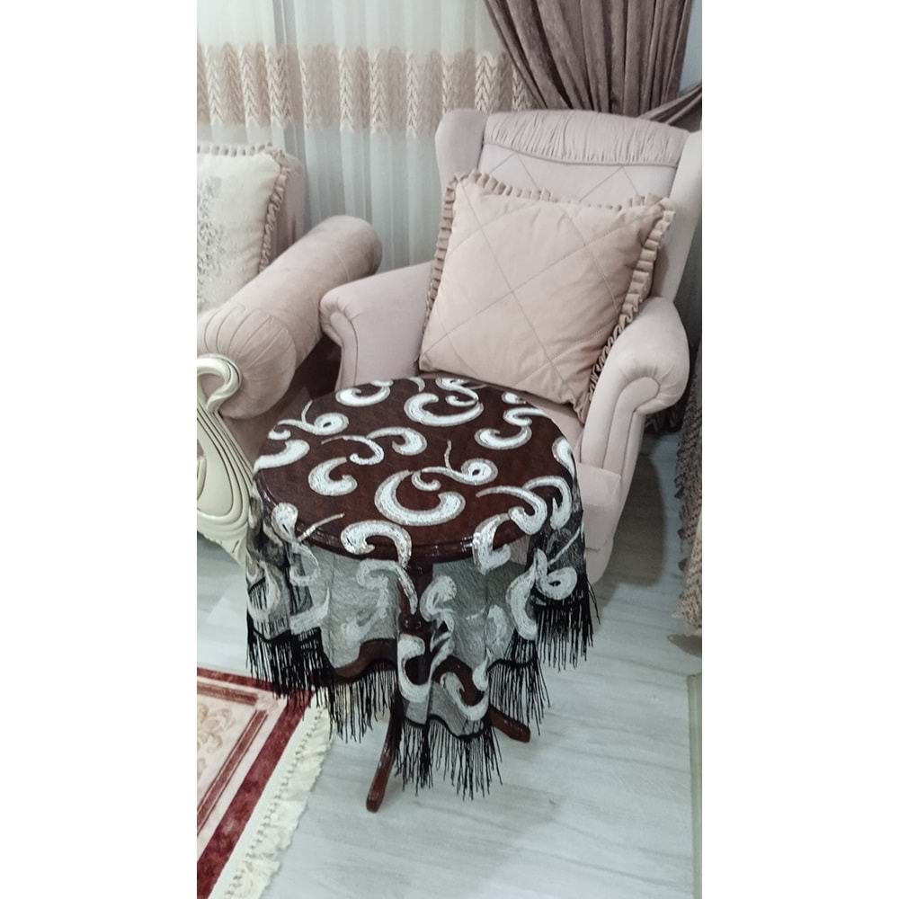 Ellesa Örümcek doku sehpa seti 4 Prç siyah