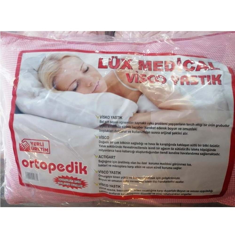 Lüx Medikal Ortopedik Visco Yastık (45x65)