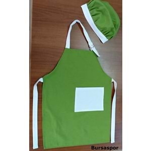Şapkalı Taraftar Mutfak Önlüğü, Etkinlik Önlüğü (Çocuklar İçin)