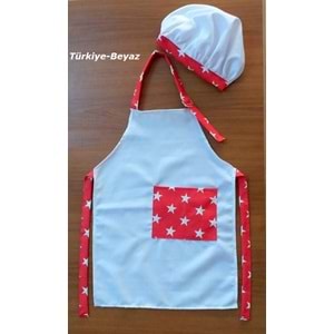 Şapkalı Taraftar Mutfak Önlüğü, Etkinlik Önlüğü (Çocuklar İçin)
