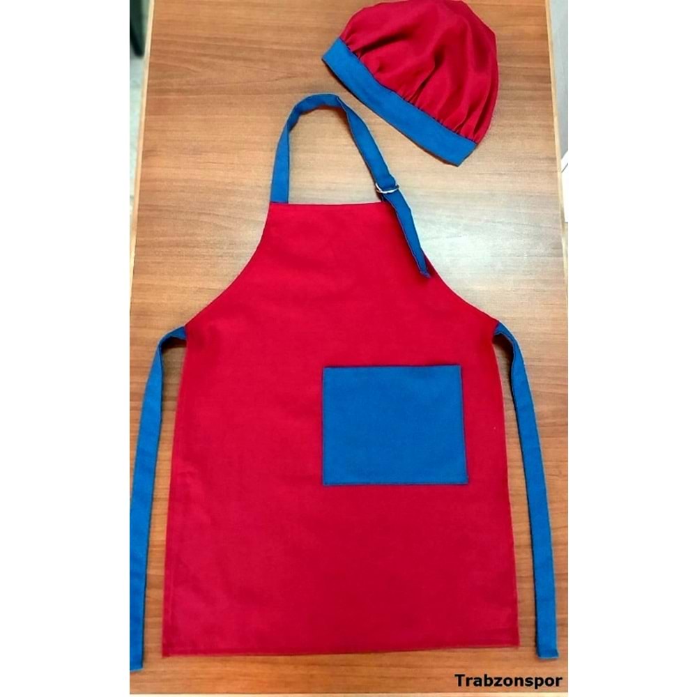Şapkalı Taraftar Mutfak Önlüğü, Etkinlik Önlüğü (Çocuklar İçin)