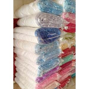 Babaanne Yorganı, El Yapımı Çift Kişilik Pamuklu Yorgan (195x215)-KABAK ÇİÇEĞİ LACİVERT