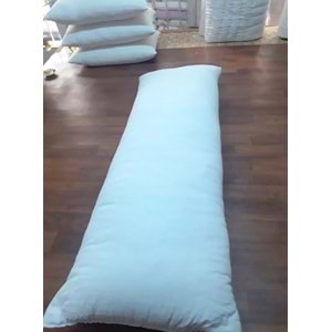 Karı Koca Yastığı, Doğal Pamuk Yastık, Uzun Yastık+Yastık Kılıfı (50x130)