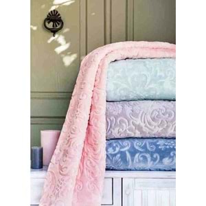 Özdilek Trendy Embos Çift Kişilik Battaniye (220x240)-Deco Rose
