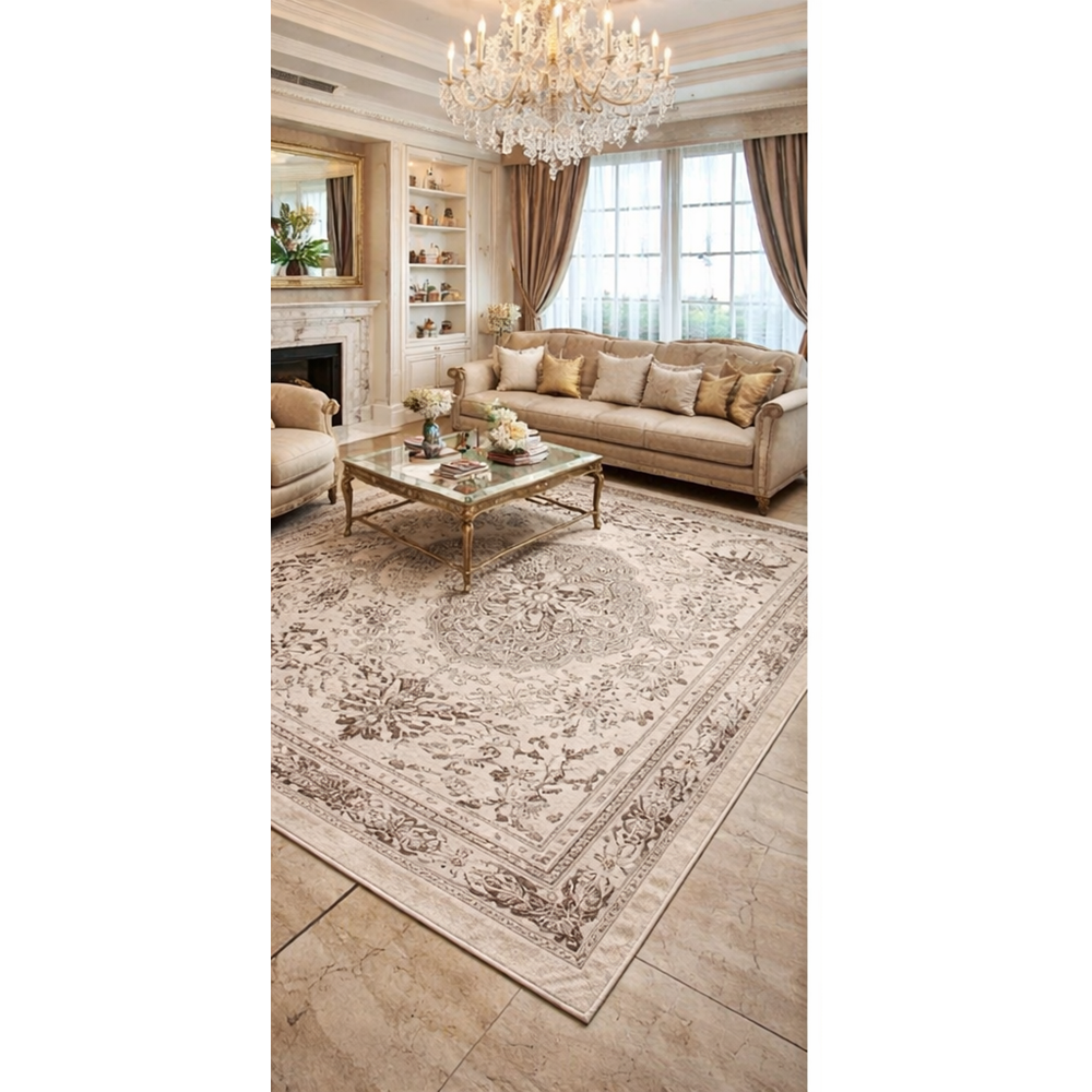 Brillant Latex Kaymaz Taban Halı-BEST HL11170.113-(130x190)