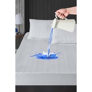 Mandaş Kapitone Fitted Sıvı Geçirmez Bebek Alezi (70x140)