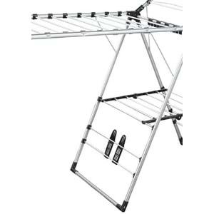 Melodie Home Çamaşır Kurutmalık, Alüminyum Paslanmaz Çamaşır Askısı-Orkide 3306