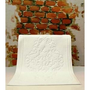 Özdilek Ornament Paspas, Ayak Havlusu (45x65)-Krem
