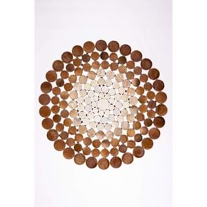 Mandaş Halı Style ST01 Beige Cream 01 Hakiki Patchwork Deri Halı-Bej Krem