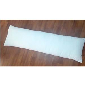 Karı Koca Yastığı 50x150, Doğal Pamuk, Double Size Uzun Maxi Boy Yastık (50x150)