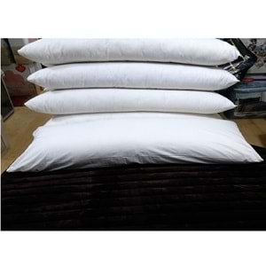 Karı Koca Yastığı 50x150, Doğal Pamuk, Double Size Uzun Maxi Boy Yastık (50x150)