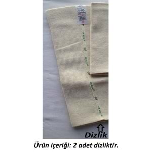 Erkoç Triko 2li Yün Dizlik-Krem-BEDEN 5