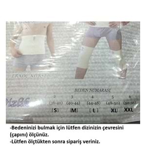 Erkoç Triko 2li Yün Dizlik-Krem-BEDEN 5