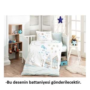 Özdilek Stella Bebek Battaniyesi (100x120)-Mavi