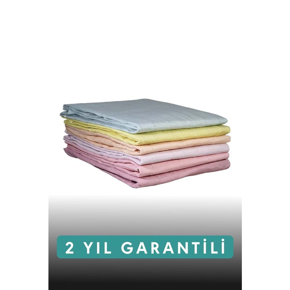 Rawels CE Kalite Belgeli Çift Kişilik Elektrikli Battaniye 120x160 - Sarı