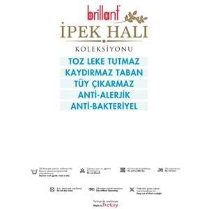 Brillant İpek Latex Kaymaz Taban Çocuk Halısı-WAY HJ11722.801-(130x190)