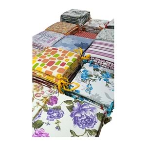 Mandaş Tekstil Tabure Minderi, Bağcıklı Tabure Minderi (32x32)