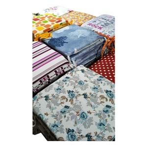 Mandaş Tekstil Tabure Minderi, Bağcıklı Tabure Minderi (32x32)