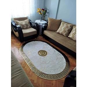 Mandaş Tekstil Lüks Peluş Simli Varaklı Gerçek Derili Tavşan Tüyü Post Halı M2 (A+ Kalite)-Özel Ebat