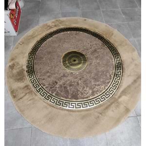 Mandaş Tekstil Lüks Peluş Simli Varaklı Gerçek Derili Tavşan Tüyü Post Halı M2 (A+ Kalite)-Özel Ebat