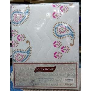 Jolly Home 4 Mevsim Çift Kişilik Kapitoneli Nevresim Takımı-Sima İndigo