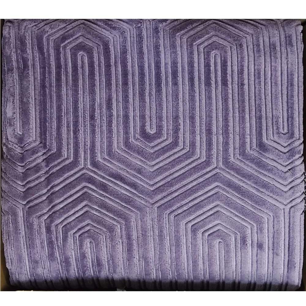 Özdilek Prestige (Kutusuz) Kalın Embos Çift Kişilik Battaniye (220x240)-Kül Moru Yeni Desen