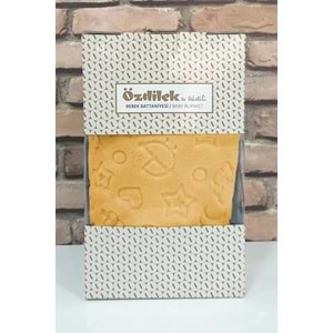 Özdilek Embos Bebek Battaniyesi (100x120)-Sarı