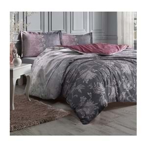 Özdilek Ranforce Çift Kişilik Nevresim Takımı-Ditsy Mor