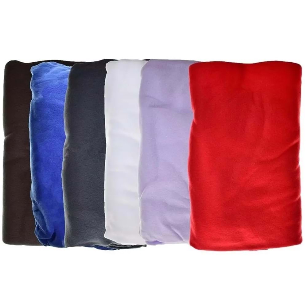 Sasta Polar Battaniye 180X210CM Çift Kişilik (TV - Televizyon) - SİYAH