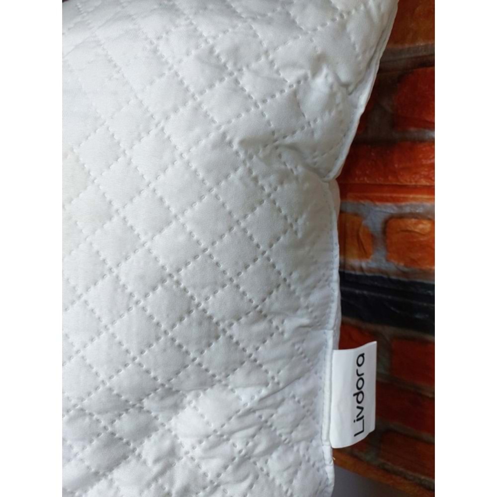 Livdora 10lu Set Restful Kapitoneli Yastık 1000gr (50x70)