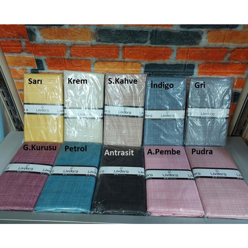 Livdora Pamuklu 2li Yastık Kılıfı (50x70)