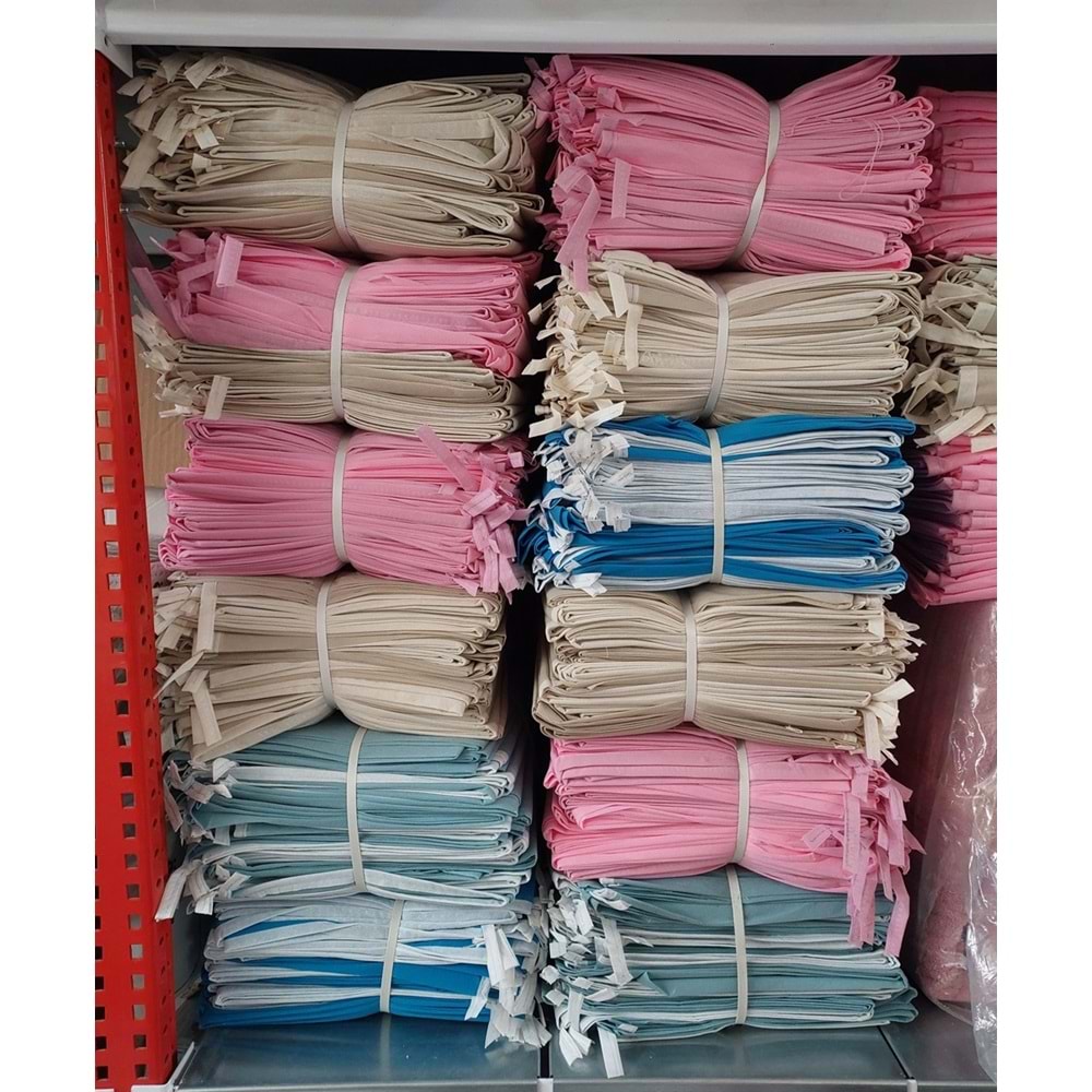 Mandaş Tekstil 10 Adet Halı Hurcu Kılıfı Poşeti 220x40cm (Max. 6m2 Halı İçin)