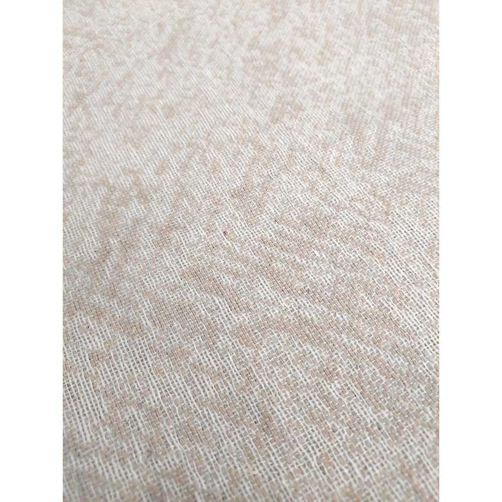 Pamuklu Kaymaz Alaca Maxi Boy Kolları Kapatan Koltuk Örtüsü (170x320)-Bej