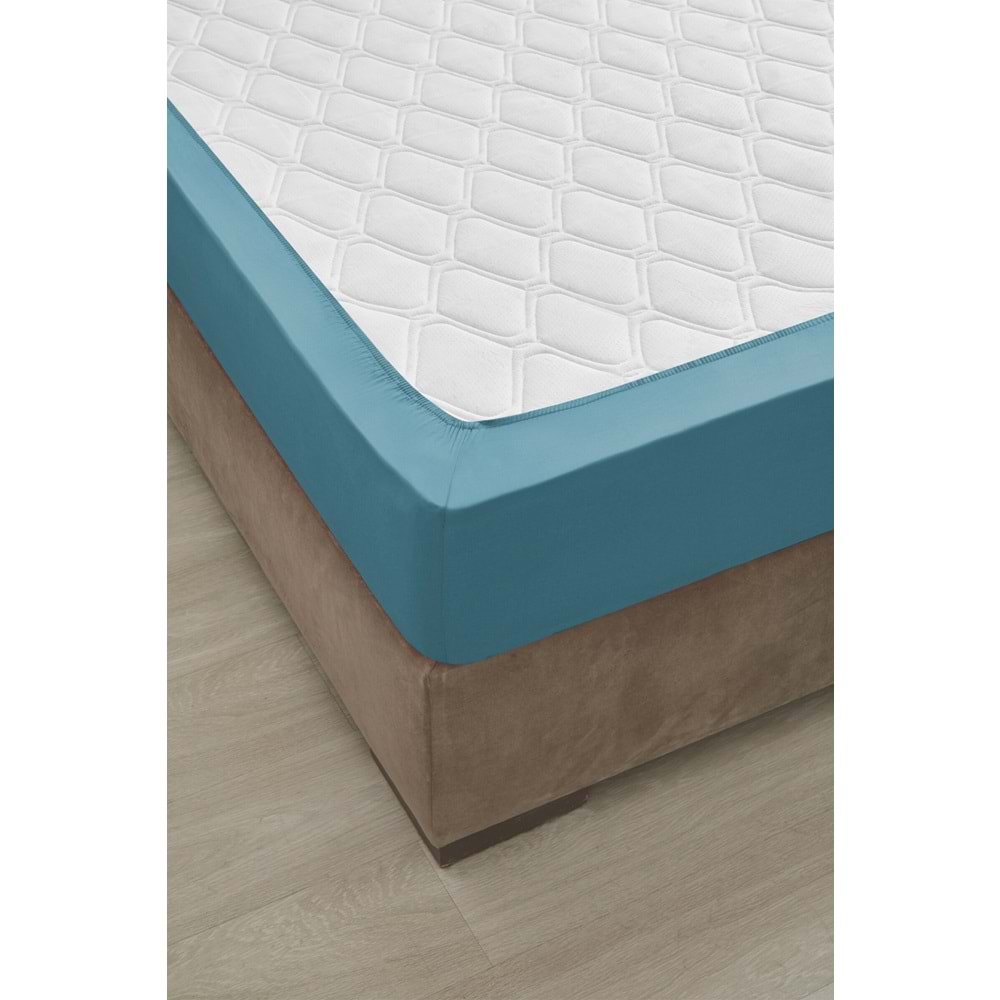 Özdilek Colourist Fitted Lastikli Tek Kişilik Çarşaf Seti (100x200)-Maldiv
