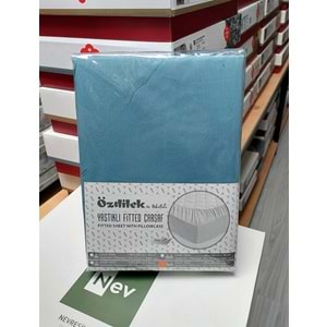 Özdilek Colourist Fitted Lastikli Çift Kişilik Çarşaf Seti (160x200)-Maldiv