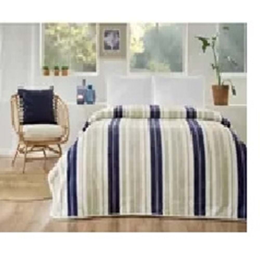 Özdilek Prime Tek Kişilik Battaniye 160*220 Marine Lıne