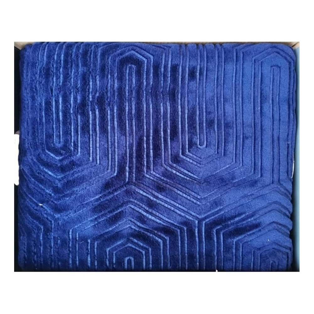Özdilek Prestige Kalın Embos TEK Kişilik Battaniye (160x220) Lacivert