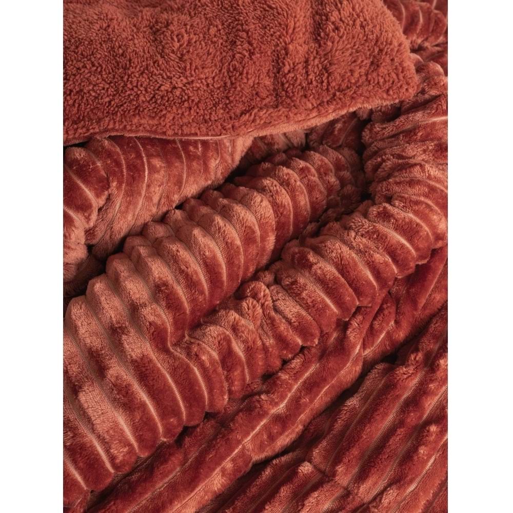 Cotton Box Wave Tek Kişilik Yorgan Tarçın 155x215 cm