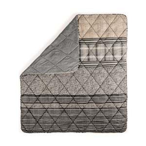 Cotton Box Velvet Tek Kişilik Yorgan Tımbre Antrasit 155*215