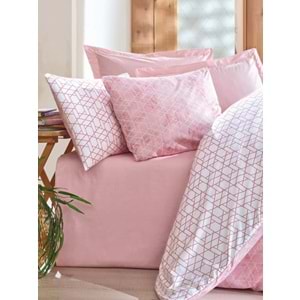 Cotton Box Rnf Minimal Tek Kişilik Nevresim Takımı Lastikli Çarşaf Best Pembe