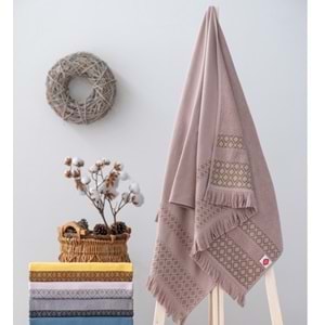 Cotton Box -Bej- Twins Bukle Plaj Havlusu (75x150)