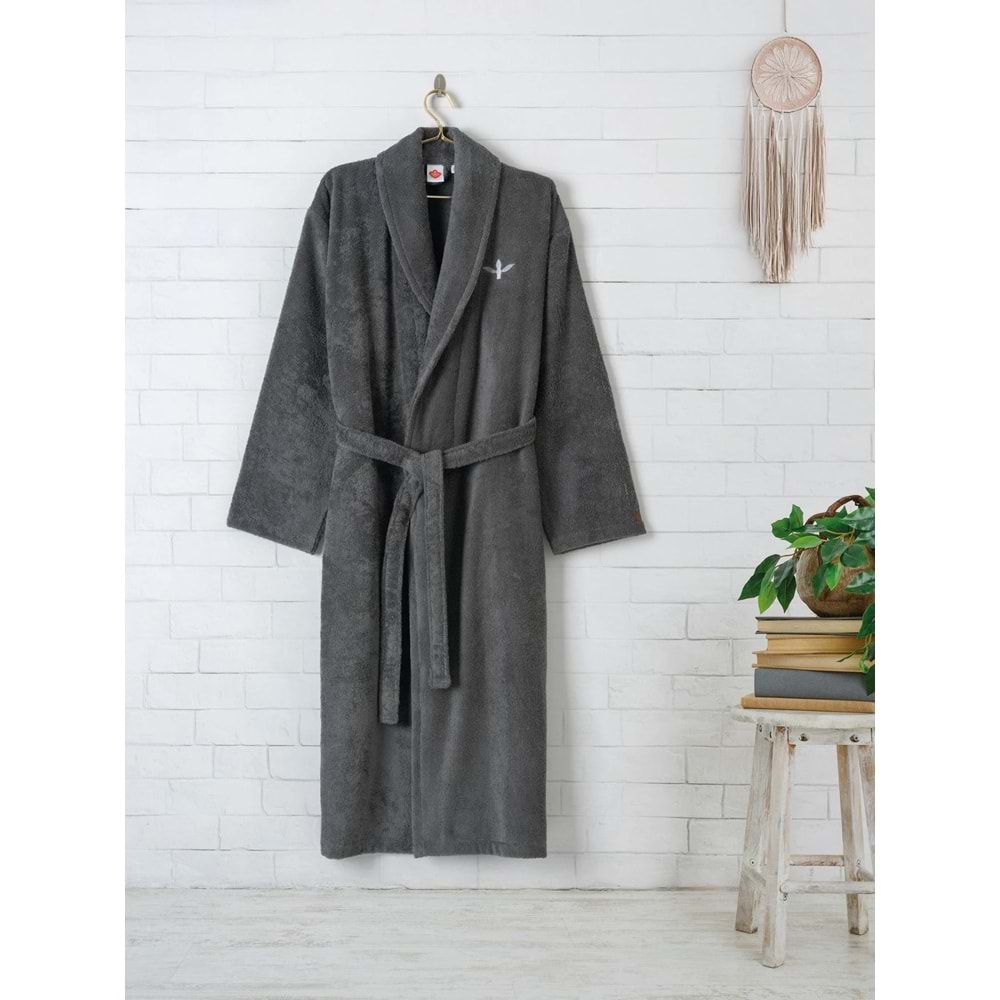 Cotton box Tek Bornoz Wellness Zen s/m Antrasit