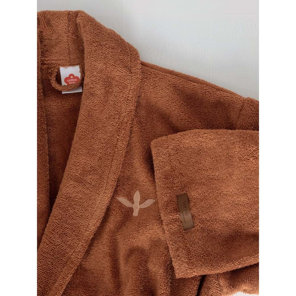 Cotton box Tek Bornoz Wellness Terra s/m Toprak