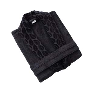 Nurpak Battal Boy Tek Bornoz Şalyaka-Hazal Antrasit (Beden 2XL-3XL)