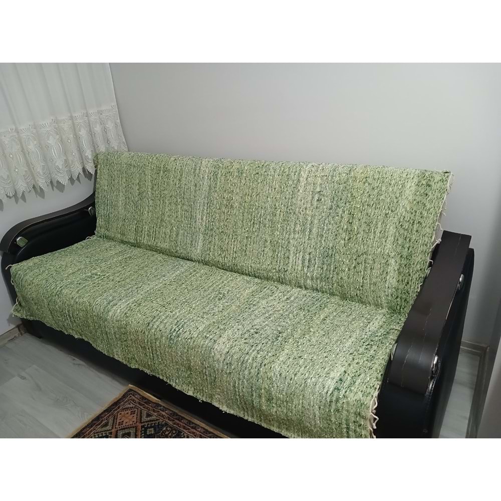 Mandaş yeni nesil kolsuz Berje Takım Koltuk Örtüsü 3+3+1+ 1 yeşil