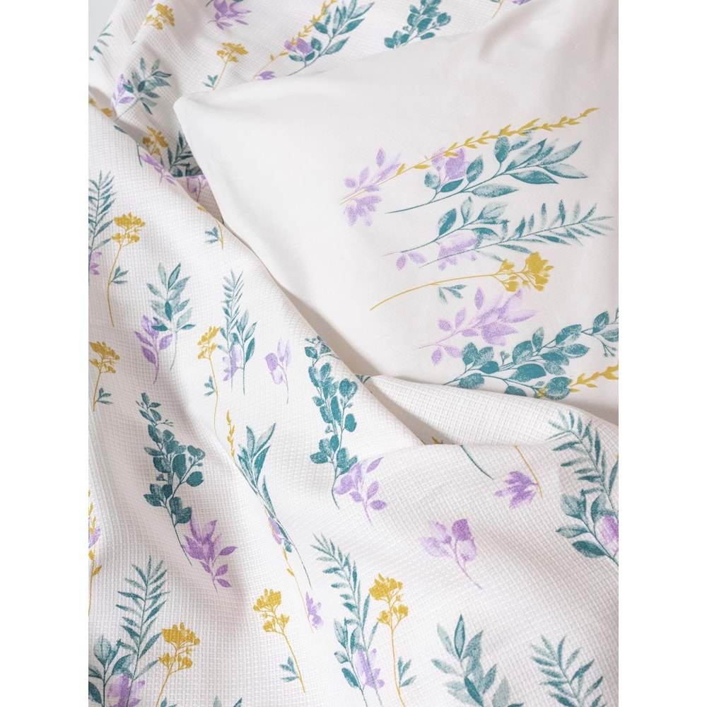 Cotton Box Estiva Tek Kişilik Pike Takımı Twıng Mint