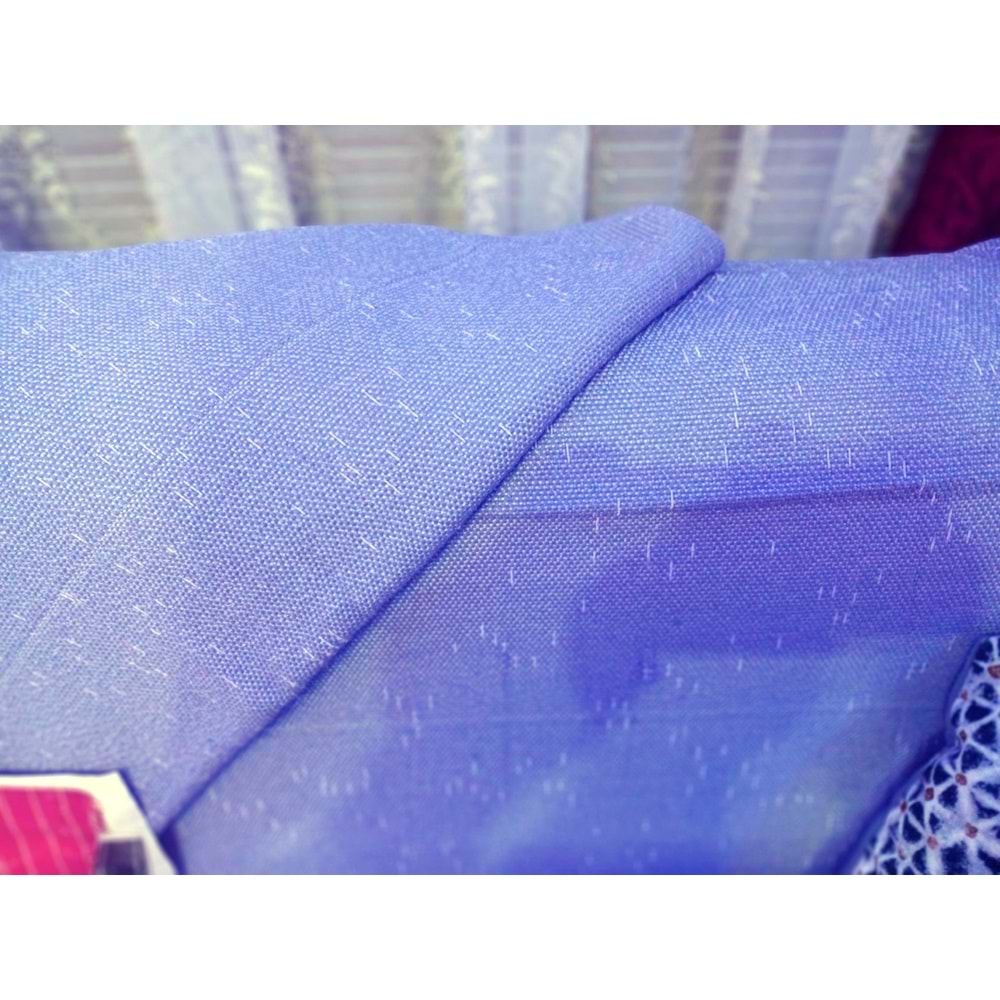 Kardelen Pamuklu Dokuma Kolsuz Koltuk Örtüsü(3+3+1+1) A Mor