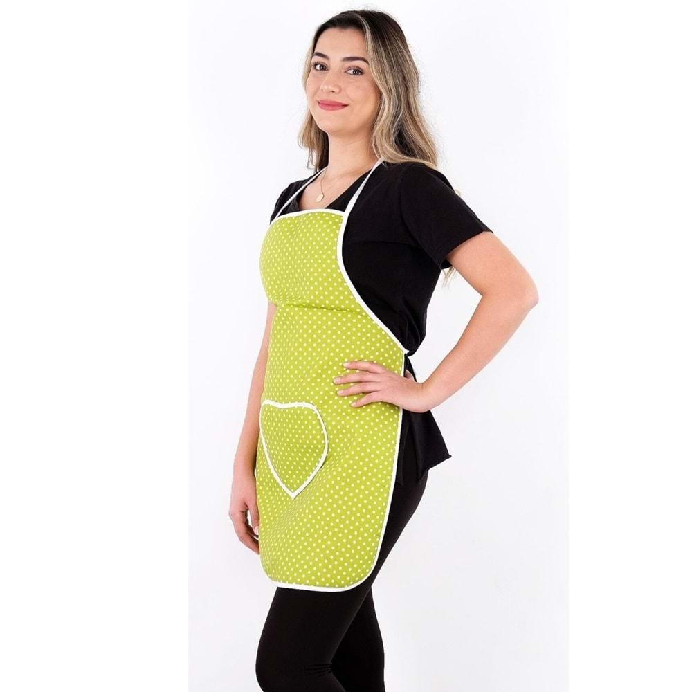 polo life 3 Parça Sıvı Geçirmez Mutfak Önlüğü asorti