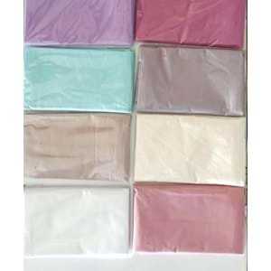 Weekend Home Düz Renk 2li Ranforce %100 Pamuk Yastık Kılıfı (50x70)-Asorti
