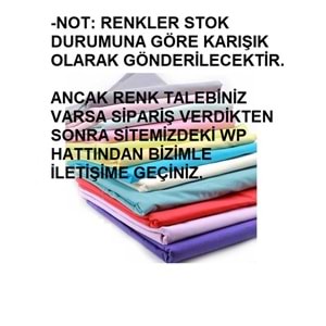 Weekend Home Düz Renk 2li Ranforce %100 Pamuk Yastık Kılıfı (50x70)-Asorti
